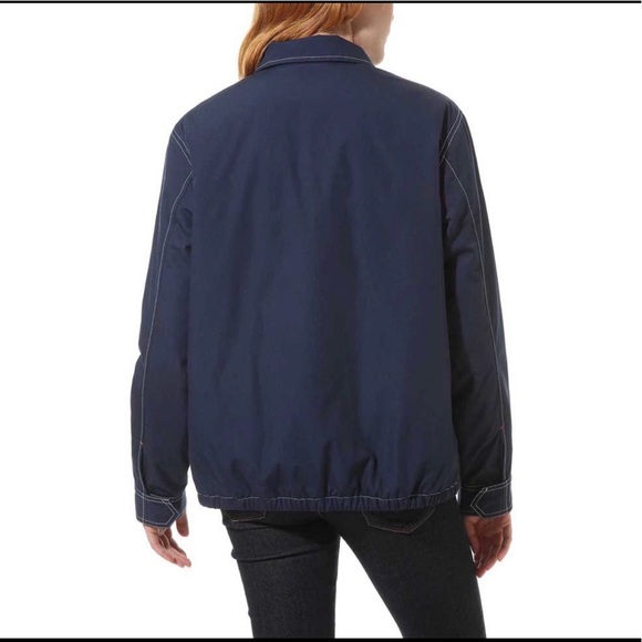💖MEGA SALE💖VANS Pro Stitched Station Women’s Size Jacket Blue VN0A4CWPLKZ - Picture 5 of 9